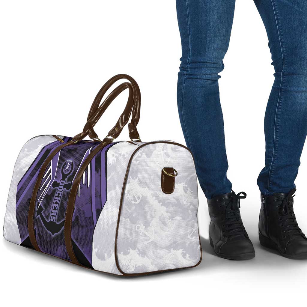 Fremantle Football Travel Bag Dockers Anchor Sporty Style