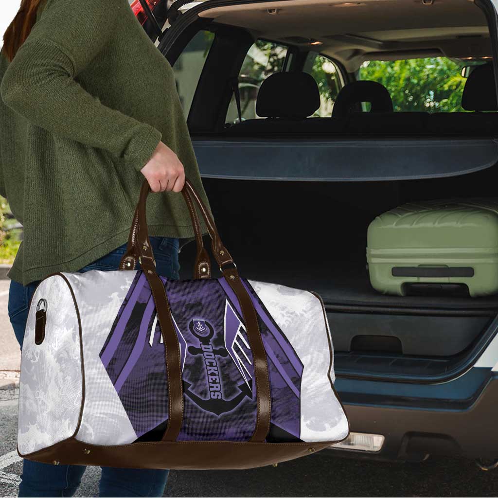 Fremantle Football Travel Bag Dockers Anchor Sporty Style