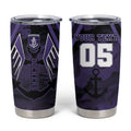 Custom Fremantle Football Tumbler Cup Dockers Anchor Sporty Style