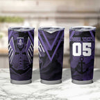 Custom Fremantle Football Tumbler Cup Dockers Anchor Sporty Style