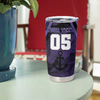 Custom Fremantle Football Tumbler Cup Dockers Anchor Sporty Style