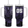 Custom Fremantle Football Tumbler With Handle Dockers Anchor Sporty Style