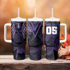 Custom Fremantle Football Tumbler With Handle Dockers Anchor Sporty Style