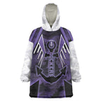 Custom Fremantle Football Wearable Blanket Hoodie Dockers Anchor Sporty Style