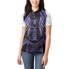Custom Fremantle Football Women Polo Shirt Dockers Anchor Sporty Style