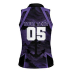 Custom Fremantle Football Women Sleeveless Polo Shirt Dockers Anchor Sporty Style