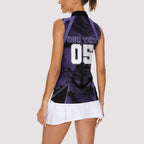Custom Fremantle Football Women Sleeveless Polo Shirt Dockers Anchor Sporty Style