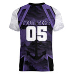 Custom Fremantle Football Women V-Neck T-Shirt Dockers Anchor Sporty Style