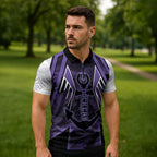 Custom Fremantle Football Zipper Polo Shirt Dockers Anchor Sporty Style