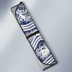 Geelong Navy Auto Sun Shade Playful Cat Kicking Ball