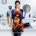 Gold Coast Suns Red Apron Football Player Sun Emblem Dynamic