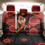 Gold Coast Suns Red Back Car Seat Cover Football Player Sun Emblem Dynamic