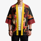 Custom Gold Coast Suns Red Kimono Football Player Sun Emblem Dynamic