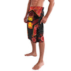 Custom Gold Coast Suns Red Lavalava Football Player Sun Emblem Dynamic