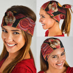 Gold Coast Suns Red Neck Gaiter Football Player Sun Emblem Dynamic