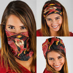 Gold Coast Suns Red Neck Gaiter Football Player Sun Emblem Dynamic