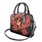 Gold Coast Suns Red Shoulder Handbag Football Player Sun Emblem Dynamic