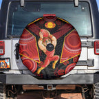Gold Coast Suns Red Spare Tire Cover Football Player Sun Emblem Dynamic