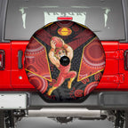 Gold Coast Suns Red Spare Tire Cover Football Player Sun Emblem Dynamic