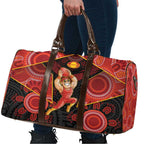 Gold Coast Suns Red Travel Bag Football Player Sun Emblem Dynamic