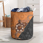 Greater Western Sydney Giants Laundry Basket Aboriginal Snake Dot Art