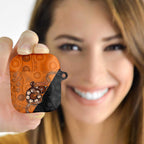 Greater Western Sydney Giants AirPods Case Aboriginal Snake Dot Art