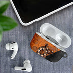 Greater Western Sydney Giants AirPods Case Aboriginal Snake Dot Art