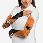 Custom Greater Western Sydney Giants Arm Sleeves Aboriginal Snake Dot Art