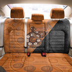 Greater Western Sydney Giants Back Car Seat Cover Aboriginal Snake Dot Art