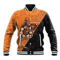 Custom Greater Western Sydney Giants Baseball Jacket Aboriginal Snake Dot Art