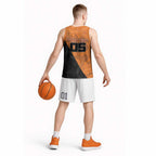 Custom Greater Western Sydney Giants Basketball Jersey Aboriginal Snake Dot Art