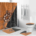 Greater Western Sydney Giants Bathroom Set Aboriginal Snake Dot Art