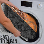 Greater Western Sydney Giants Bathroom Set Aboriginal Snake Dot Art