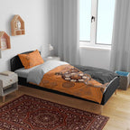 Greater Western Sydney Giants Bedding Set Aboriginal Snake Dot Art