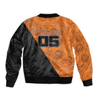 Custom Greater Western Sydney Giants Bomber Jacket Aboriginal Snake Dot Art