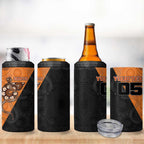 Custom Greater Western Sydney Giants 4 in 1 Can Cooler Tumbler Aboriginal Snake Dot Art