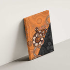 Greater Western Sydney Giants Canvas Wall Art Aboriginal Snake Dot Art