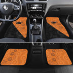 Custom Greater Western Sydney Giants Car Mats Aboriginal Snake Dot Art