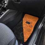 Custom Greater Western Sydney Giants Car Mats Aboriginal Snake Dot Art