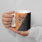 Custom Greater Western Sydney Giants Ceramic Mug Aboriginal Snake Dot Art