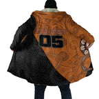 Custom Greater Western Sydney Giants Cloak Aboriginal Snake Dot Art