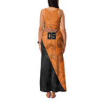 Custom Greater Western Sydney Giants Family Matching Tank Maxi Dress and Hawaiian Shirt Aboriginal Snake Dot Art