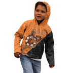 Custom Greater Western Sydney Giants Kid Hoodie Aboriginal Snake Dot Art