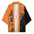 Custom Greater Western Sydney Giants Kimono Aboriginal Snake Dot Art
