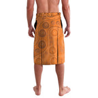 Custom Greater Western Sydney Giants Lavalava Aboriginal Snake Dot Art