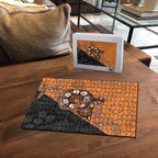 Greater Western Sydney Giants Puzzle Aboriginal Snake Dot Art