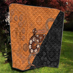 Greater Western Sydney Giants Quilt Aboriginal Snake Dot Art