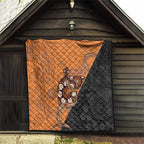 Greater Western Sydney Giants Quilt Aboriginal Snake Dot Art