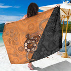Greater Western Sydney Giants Sarong Aboriginal Snake Dot Art