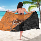 Greater Western Sydney Giants Sarong Aboriginal Snake Dot Art